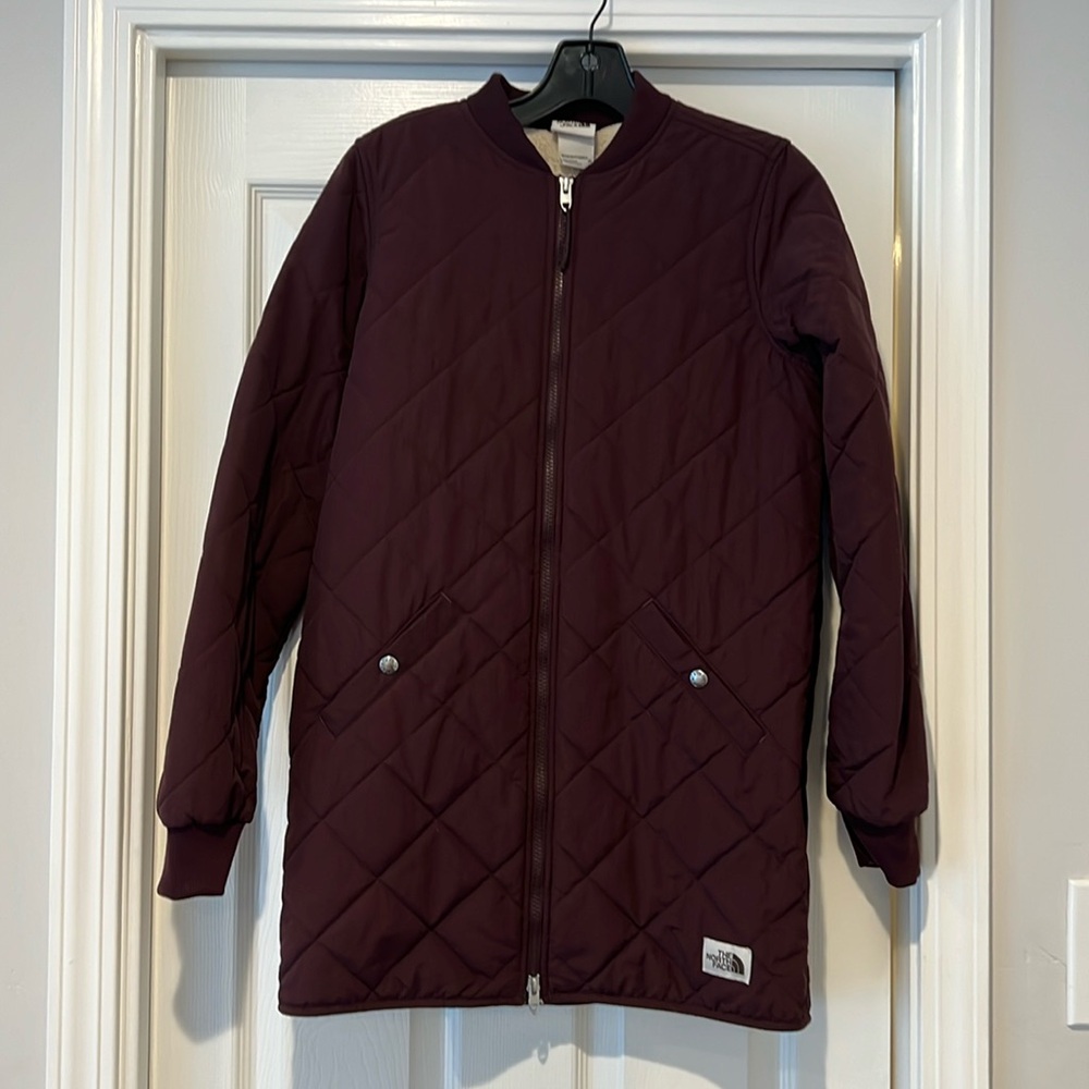 Long quilted North Face Jacket